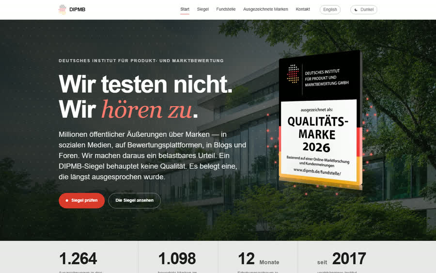 Neue Website des DIPMB